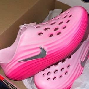 Nike ReactX Rejuven8 GS in Pink and Silver Brand New with Tags